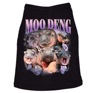 Moo Deng Hippo Meme Funny Doggie Tank