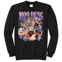 Moo Deng Hippo Meme Funny Sweatshirt