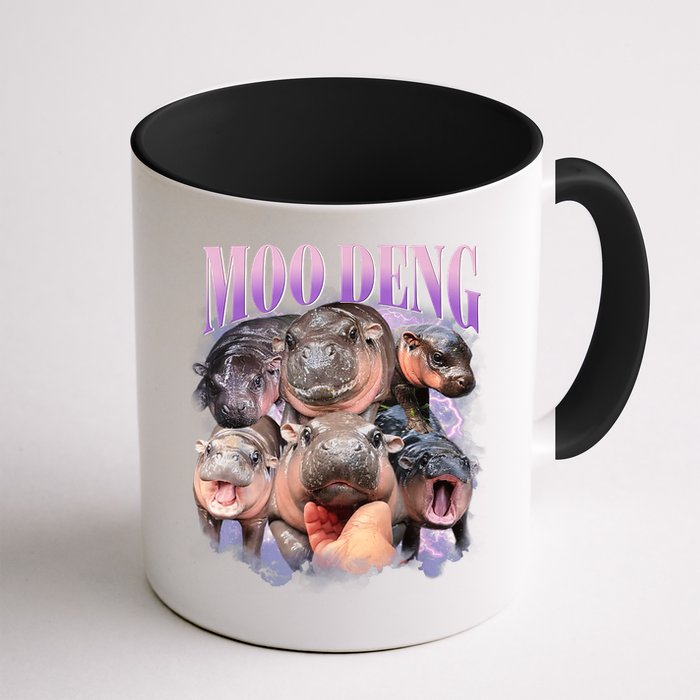 Moo Deng Hippo Meme Funny Mug