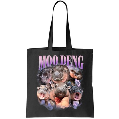 Moo Deng Hippo Meme Funny Bag