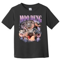 Moo Deng Hippo Meme Funny Toddler T-Shirt