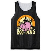 Moo Deng Halloween Boo Deng Halloween Mesh Reversible Basketball Jersey Tank