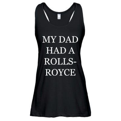 My Dad Had A Rolls Royce Victoria Beckham VictoriaS Dad Had A Rolls Royce Ladies Essential Flowy Tank