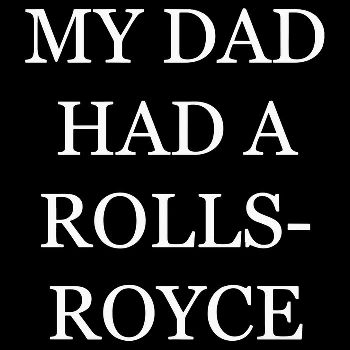 My Dad Had A Rolls Royce Victoria Beckham VictoriaS Dad Had A Rolls Royce Magnet
