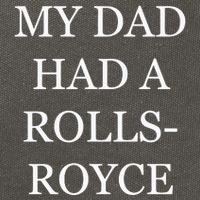 My Dad Had A Rolls Royce Victoria Beckham VictoriaS Dad Had A Rolls Royce Cotton Canvas Backpack