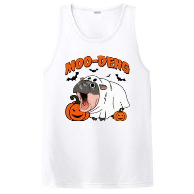 Moo Deng Halloween Boo Ghost Costume Moodeng Lover PosiCharge Competitor Tank