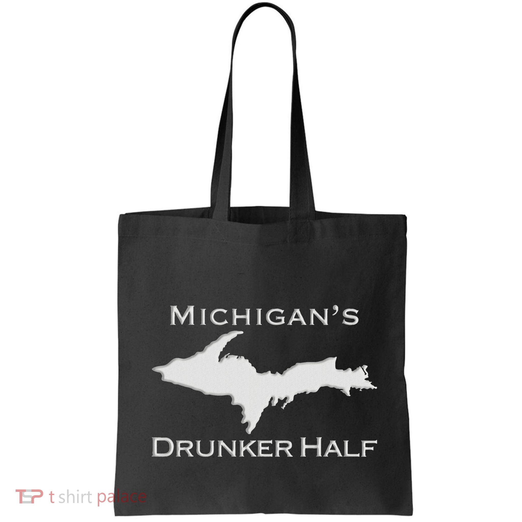 Michigans Drunker Half Upper Peninsula Yooper 906 Bag