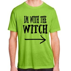 Mom Dad Halloween Costume Trick Or Treat Parent Witch Funny Gift Adult ChromaSoft Performance T-Shirt