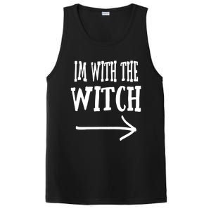 Mom Dad Halloween Costume Trick Or Treat Parent Witch Funny Gift PosiCharge Competitor Tank