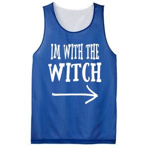 Mom Dad Halloween Costume Trick Or Treat Parent Witch Funny Gift Mesh Reversible Basketball Jersey Tank