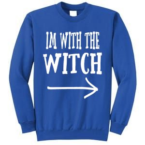 Mom Dad Halloween Costume Trick Or Treat Parent Witch Funny Gift Tall Sweatshirt