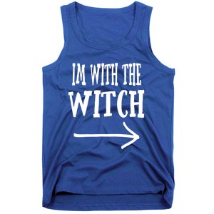 Mom Dad Halloween Costume Trick Or Treat Parent Witch Funny Gift Tank Top