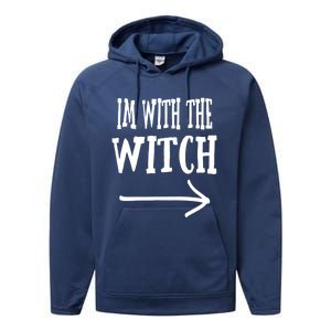 Mom Dad Halloween Costume Trick Or Treat Parent Witch Funny Gift Performance Fleece Hoodie