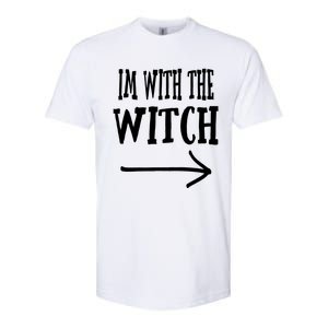 Mom Dad Halloween Costume Trick Or Treat Parent Witch Funny Gift Softstyle CVC T-Shirt