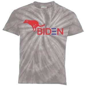 My Dog Hates Biden Funny Anti Biden Kids Tie-Dye T-Shirt