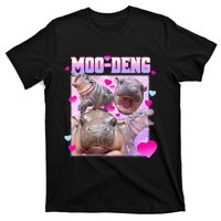 Moo Deng Hippo Baby Pygmy Funny T-Shirt