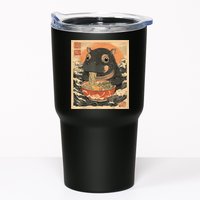 Moo Deng Hippo Eat Ramen For Japanese Style Tumbler