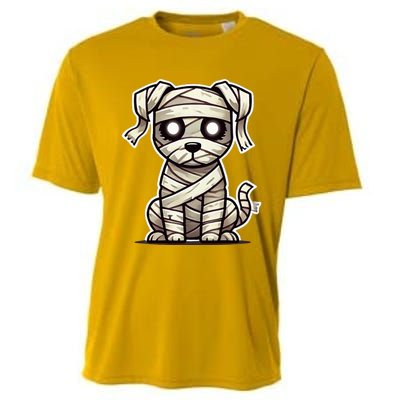 Mummy Dog Halloween Cooling Performance Crew T-Shirt