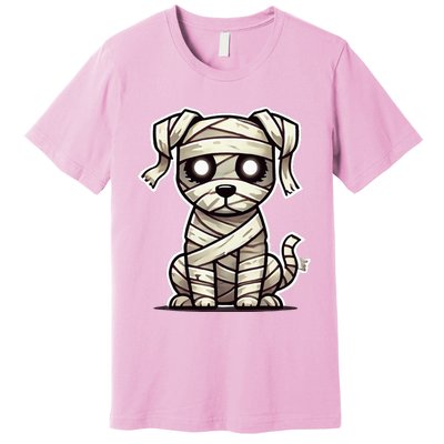 Mummy Dog Halloween Premium T-Shirt