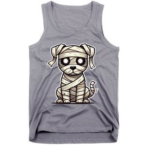 Mummy Dog Halloween Tank Top