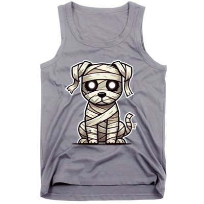 Mummy Dog Halloween Tank Top