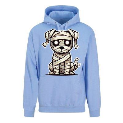 Mummy Dog Halloween Unisex Surf Hoodie