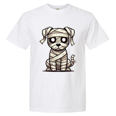 Mummy Dog Halloween Garment-Dyed Heavyweight T-Shirt