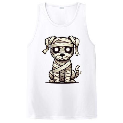 Mummy Dog Halloween PosiCharge Competitor Tank