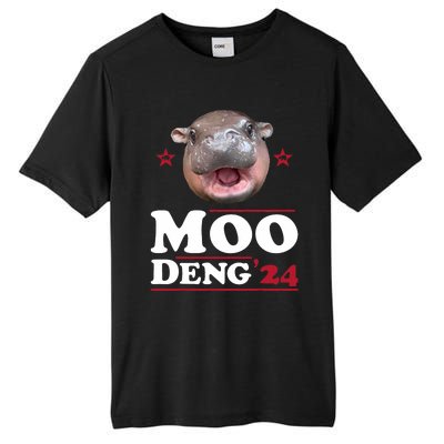 Moo Deng Hippo Cute Baby Pygmy Funny Election 2024 Tall Fusion ChromaSoft Performance T-Shirt