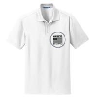 Memorial Day Honor Our Heroes Sacrifice American Flag Bold Dry Zone Grid Polo