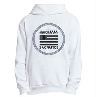 Memorial Day Honor Our Heroes Sacrifice American Flag Bold Urban Pullover Hoodie