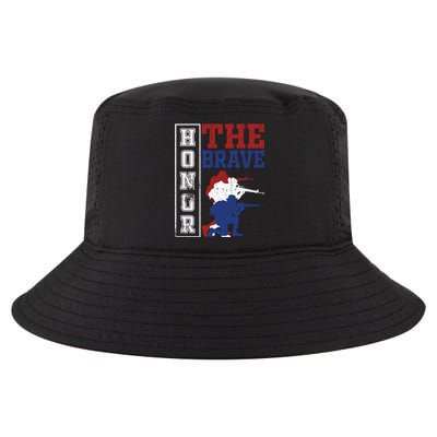 Memorial Day Honor The Brave Military Veterans Gift Cool Comfort Performance Bucket Hat