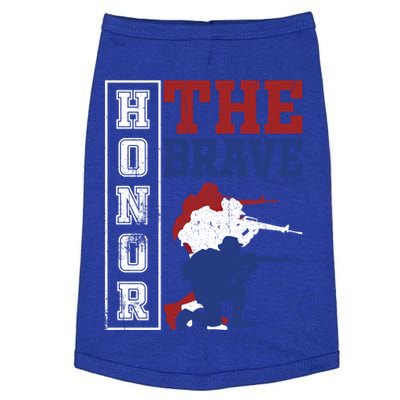 Memorial Day Honor The Brave Military Veterans Gift Doggie Tank