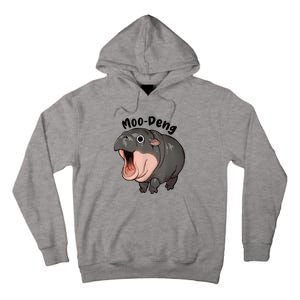 Moo Deng Hippo Baby Pigmy Hippopotamus Zoo Family Tall Hoodie