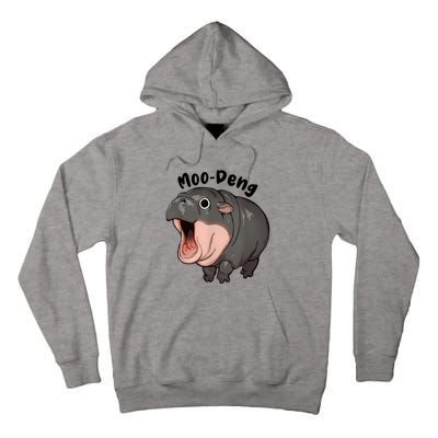 Moo Deng Hippo Baby Pigmy Hippopotamus Zoo Family Tall Hoodie