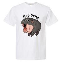 Moo Deng Hippo Baby Pigmy Hippopotamus Zoo Family Garment-Dyed Heavyweight T-Shirt