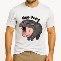 Moo Deng Hippo Baby Pigmy Hippopotamus Zoo Family Cooling Performance Crew T-Shirt