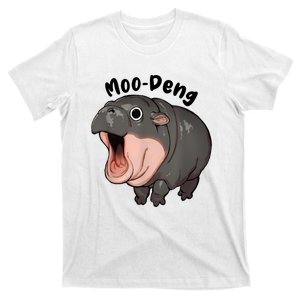 Moo Deng Hippo Baby Pigmy Hippopotamus Zoo Family T-Shirt