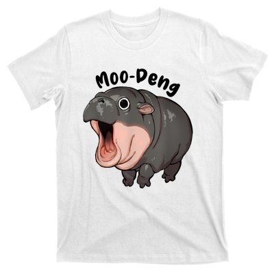 Moo Deng Hippo Baby Pigmy Hippopotamus Zoo Family T-Shirt