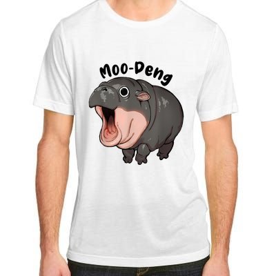 Moo Deng Hippo Baby Pigmy Hippopotamus Zoo Family Adult ChromaSoft Performance T-Shirt