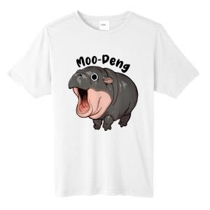 Moo Deng Hippo Baby Pigmy Hippopotamus Zoo Family Tall Fusion ChromaSoft Performance T-Shirt