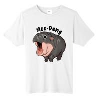 Moo Deng Hippo Baby Pigmy Hippopotamus Zoo Family Tall Fusion ChromaSoft Performance T-Shirt