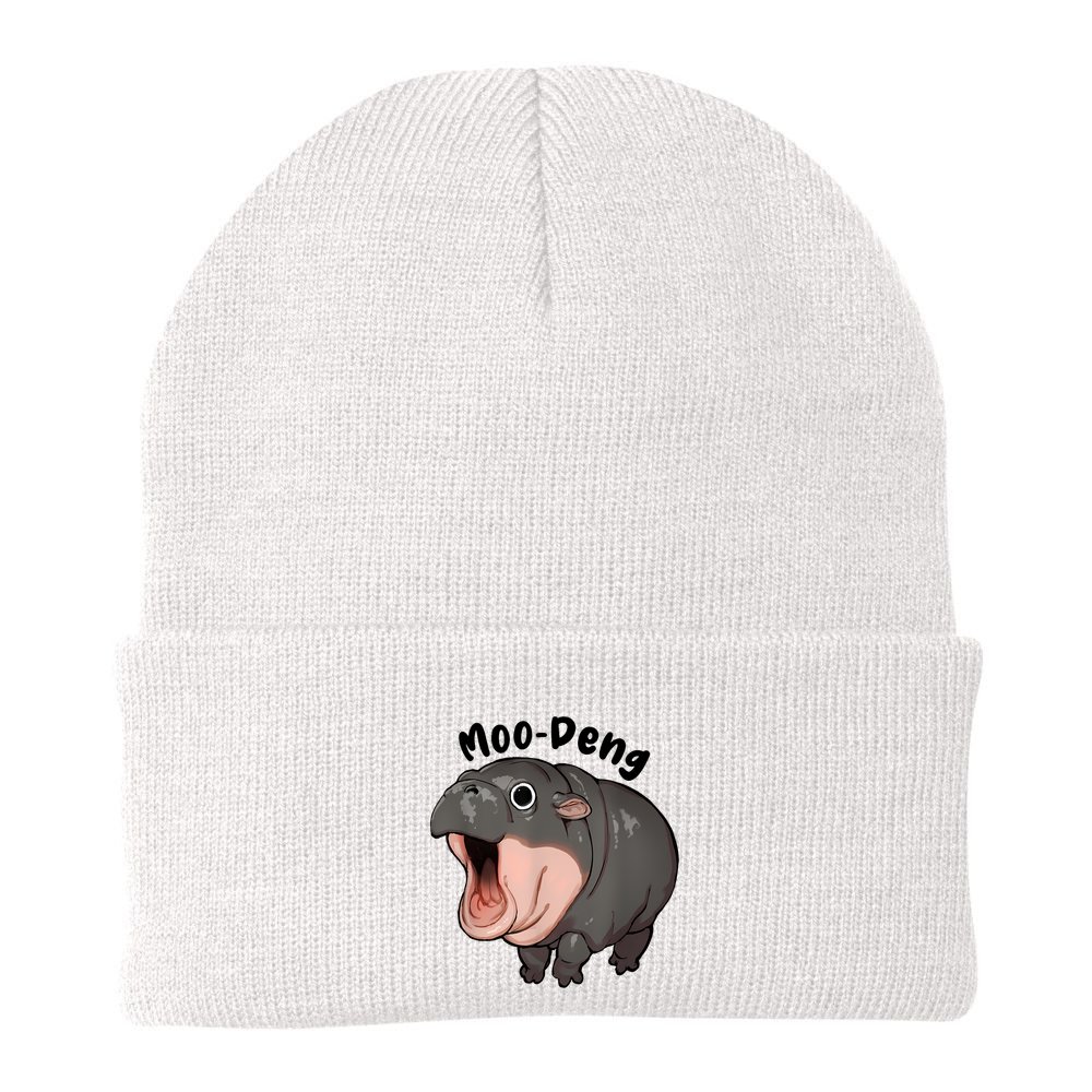 Moo Deng Hippo Baby Pigmy Hippopotamus Zoo Family Beanie
