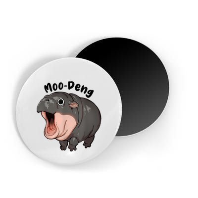 Moo Deng Hippo Baby Pigmy Hippopotamus Zoo Family Magnet