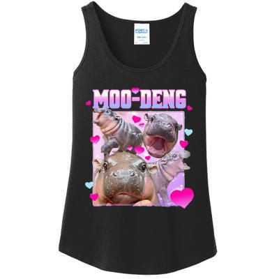 Moo Deng Hippo Baby Pygmy Ladies Essential Tank