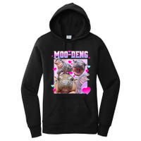 Moo Deng Hippo Baby Pygmy Women's Pullover Hoodie