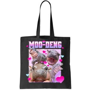 Moo Deng Hippo Baby Pygmy Tote Bag