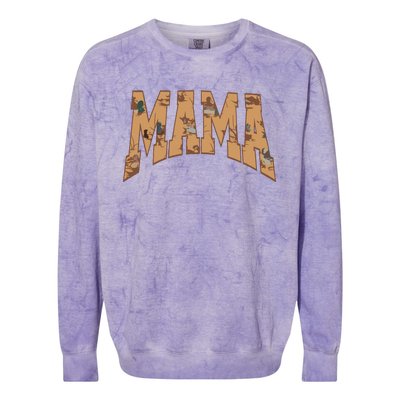 Mama Duck Hunting Colorblast Crewneck Sweatshirt