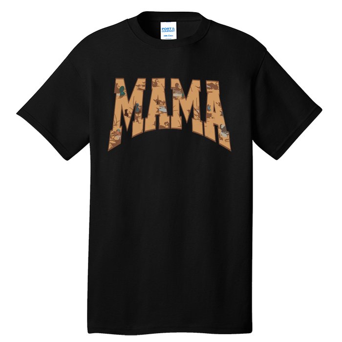 Mama Duck Hunting Tall T-Shirt