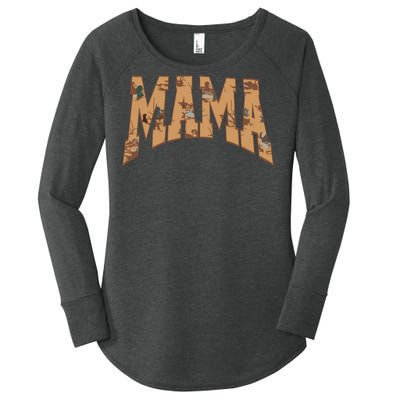 Mama Duck Hunting Women's Perfect Tri Tunic Long Sleeve Shirt